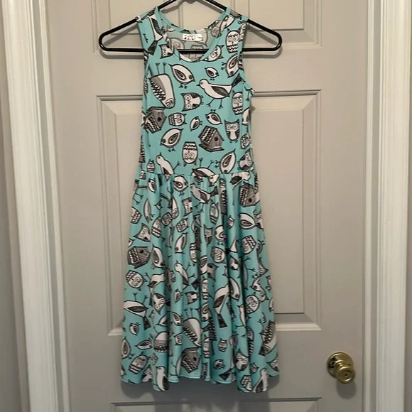Owls and Birds Girls Dress - Picture 1 of 3